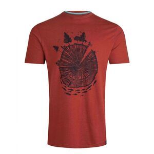 Weird Fish Mens Woodsman Screenprint Eco Friendly T-Shirt / Nut